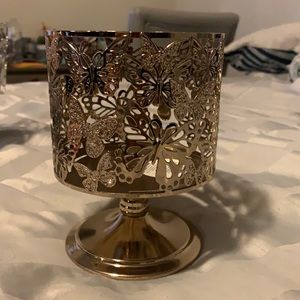 Butterfly 3 Wick Candle Holder.